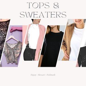 Tops and Sweaters Section